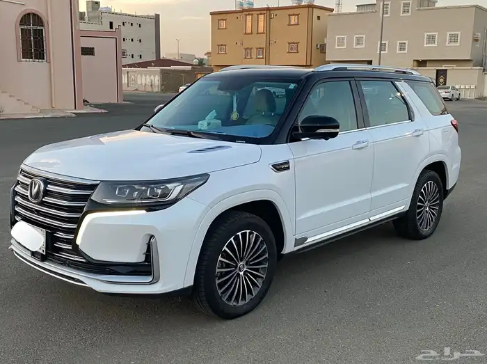 شانجان 2021رويال CS95 فل كامل أبيض سقف أسود شررط بدي محركات 1