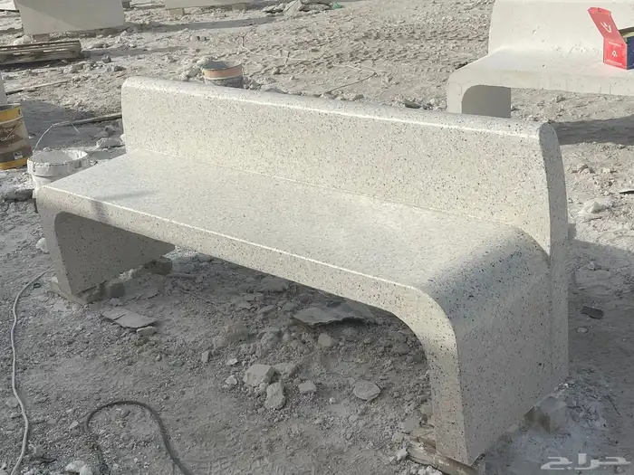 كراسي خرسانيه احواض زهور جميع اعمال زينة الحدائق 1