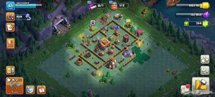 حساب كلاش حلو تاون 12 3