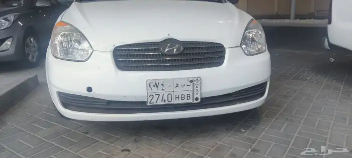 اكسنت موديل 2011 الممشي 480 الف القير اتوماتيك المكيف شغال 4