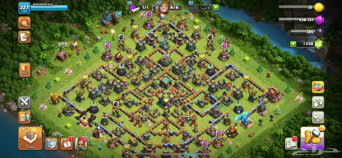 كلاش اوف كلانس تاون 14ماكس 0