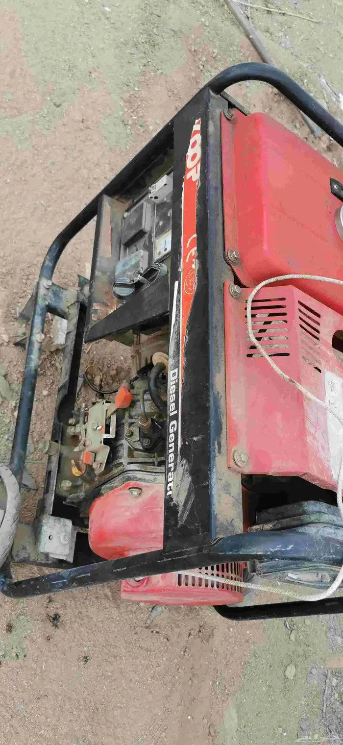 ماطور كهرباء للبيع 5 كيلو شغال ديزل 3