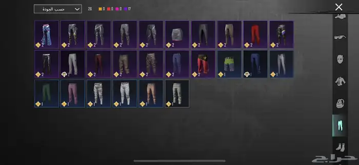 حساب ببجي 10