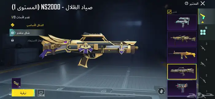 حساب ببجي 25