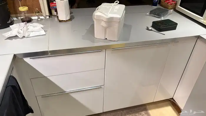 دواليب مطبخ كاملة من ايكيا مع مكتب و دولاب ارفف 1