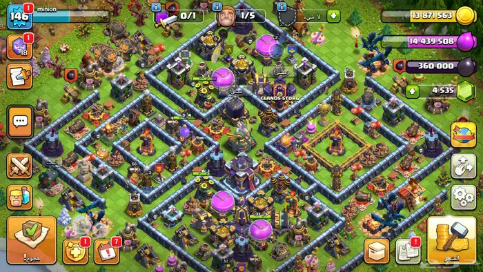 حساب كلاش اوف كلانس رخيص وقوي 0