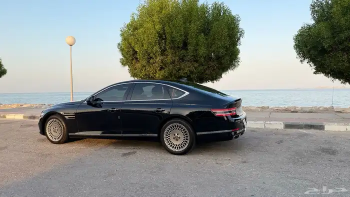 للبيع جنيسس G80 بطاقه جمركيه 2021 6سلندر 9