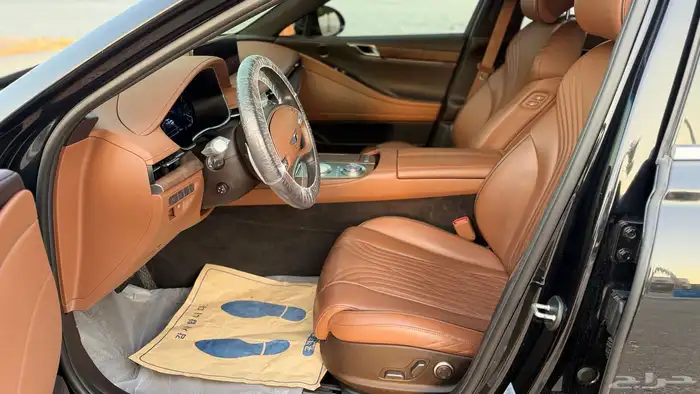 للبيع جنيسس G80 بطاقه جمركيه 2021 6سلندر 33