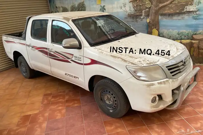 هايلكس 2015 زيرو مخزن 8