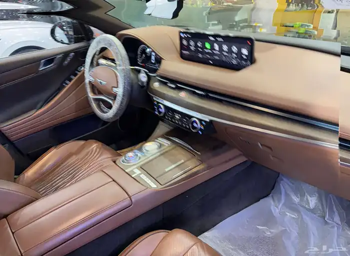 للبيع جنيسس G80 بطاقه جمركيه 2021 6سلندر 29