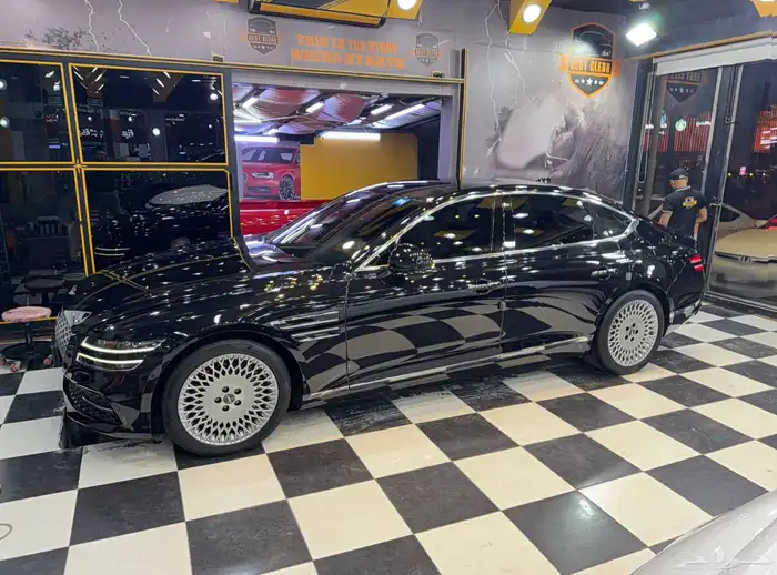 للبيع جنيسس G80 بطاقه جمركيه 2021 6سلندر 23