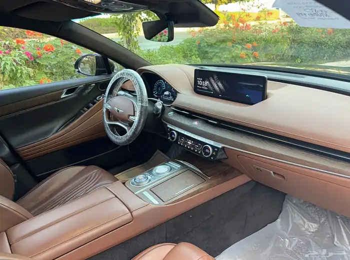 للبيع جنيسس G80 بطاقه جمركيه 2021 6سلندر 42