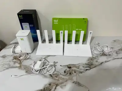 راوتر زين 5G OPPO مع موزعات شبكة هاواوي عدد 2 index
