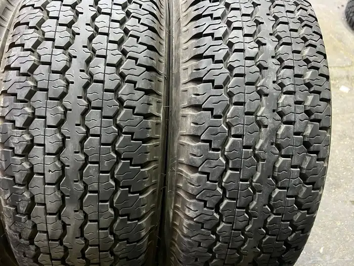 كفرات دلوب  جيب ربع رفوف مقاس 265.70.16 تاريخ 24 آخر السنه 20