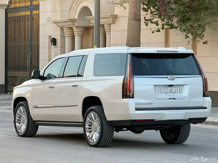 كاديلاك اسكاليد طويل موديل 2019 بلاتينيوم تشيكات وكاله 13