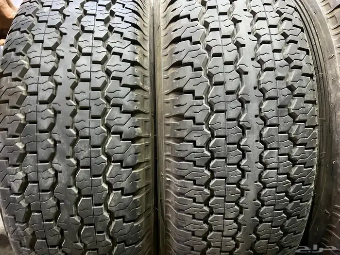 كفرات دلوب  جيب ربع رفوف مقاس 265.70.16 تاريخ 24 آخر السنه 19