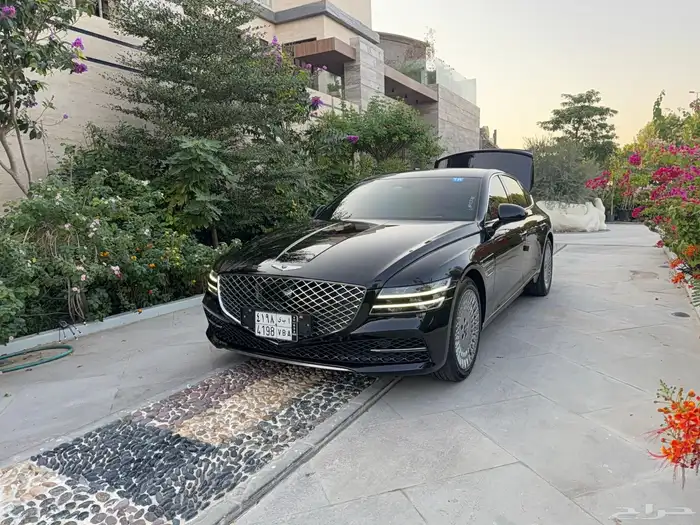 للبيع جنيسس G80 بطاقه جمركيه 2021 6سلندر 19