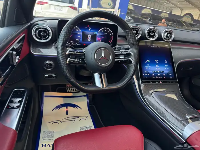 مرسيدس C200 2022 عداد 53 الف 8