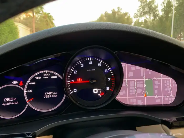 بورش كايين موديل 2020 بحالة الوكاله ممشى 78 الف 45