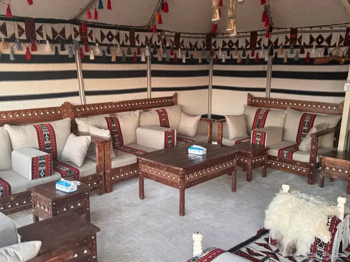 مخيم فاخر للايجار فترة الشتاء 5