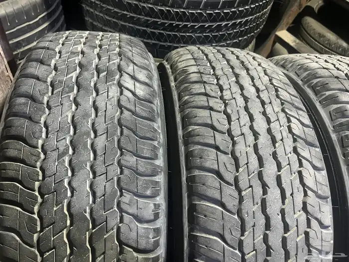 كفرات  دنلوب مقاس 265 65 17 التاريخ 2025 4