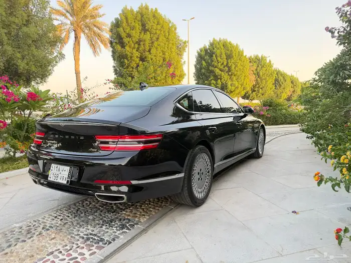 للبيع جنيسس G80 بطاقه جمركيه 2021 6سلندر 15