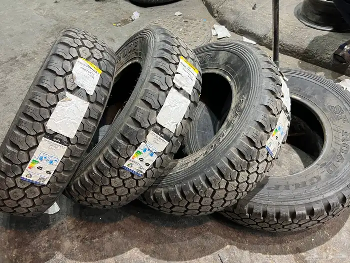 كفرات دنلوب ابو لبنه جديد تاريخ 2024 أسبوع 28 مقاس 17 17
