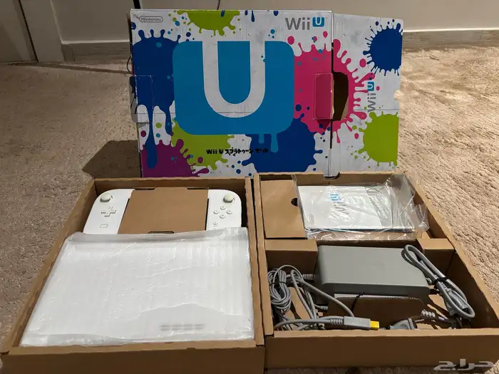 جهاز وي يو WII U SPLATOON SET نسخة سبلاتون نادر ياباني 2
