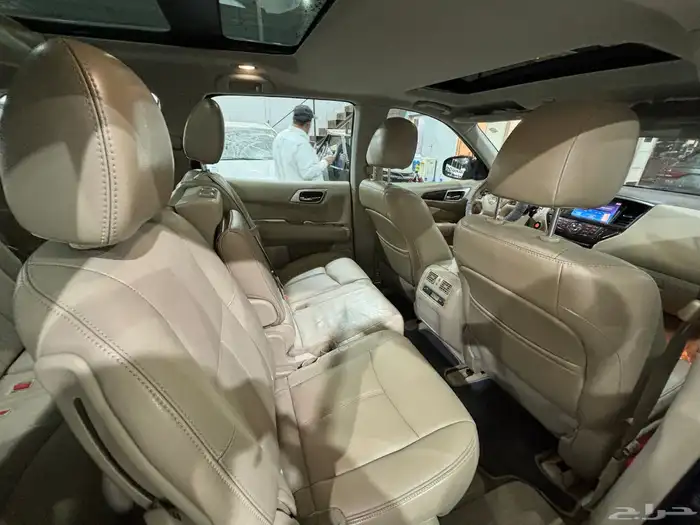 نيسان بافندر 2014 فل كامل فتحه سقف SV عائلي ثلاث صفوف 15