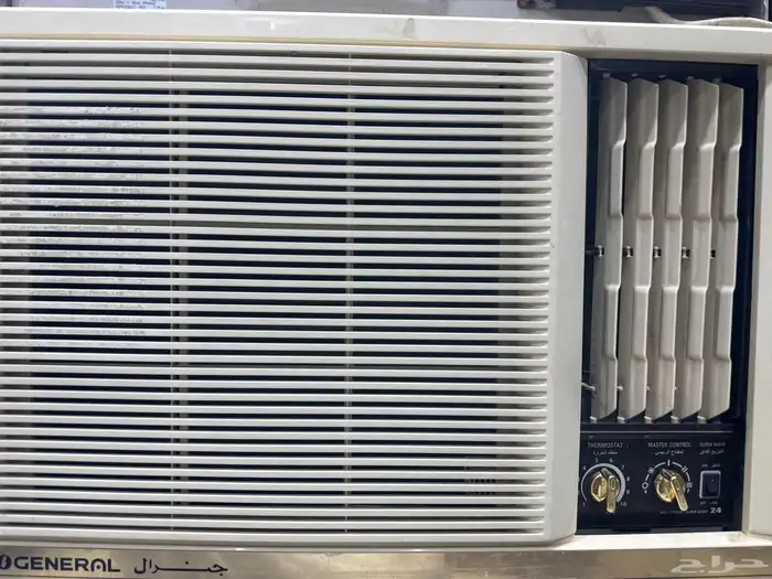 مكيف او جنرال 18 و 24شباك تايلندي مستخدم نظيف بسعر 850 ريال 1