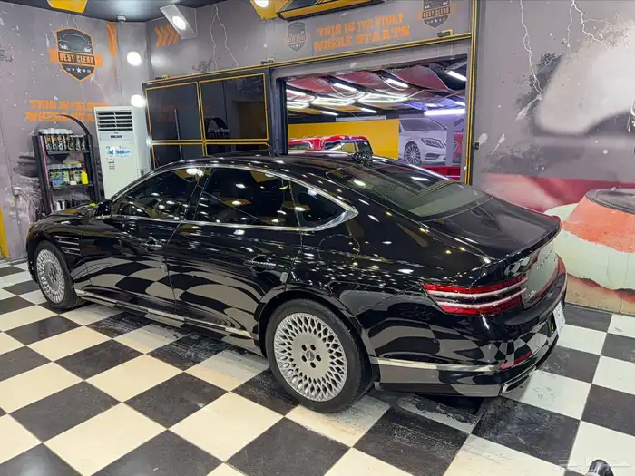 للبيع جنيسس G80 بطاقه جمركيه 2021 6سلندر 25