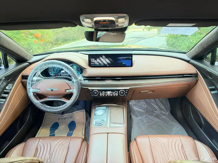 للبيع جنيسس G80 بطاقه جمركيه 2021 6سلندر 48