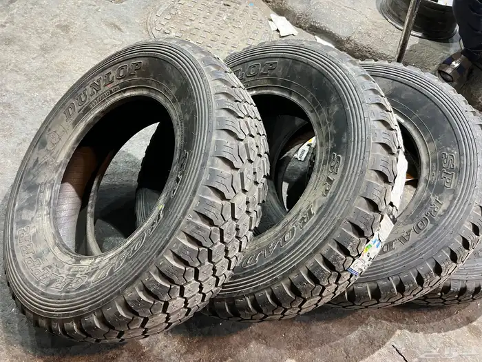 كفرات دنلوب ابو لبنه جديد تاريخ 2024 أسبوع 28 مقاس 17 26
