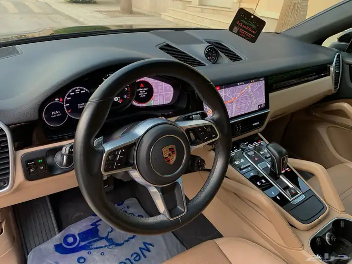 بورش كايين موديل 2020 بحالة الوكاله ممشى 78 الف 30