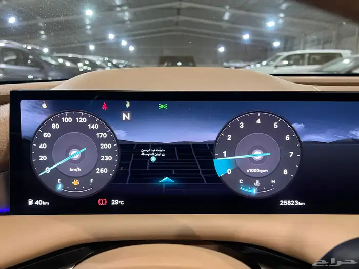 جنسس G80 برستيج 2025 عداد 25 الف وكاله سعودية 33