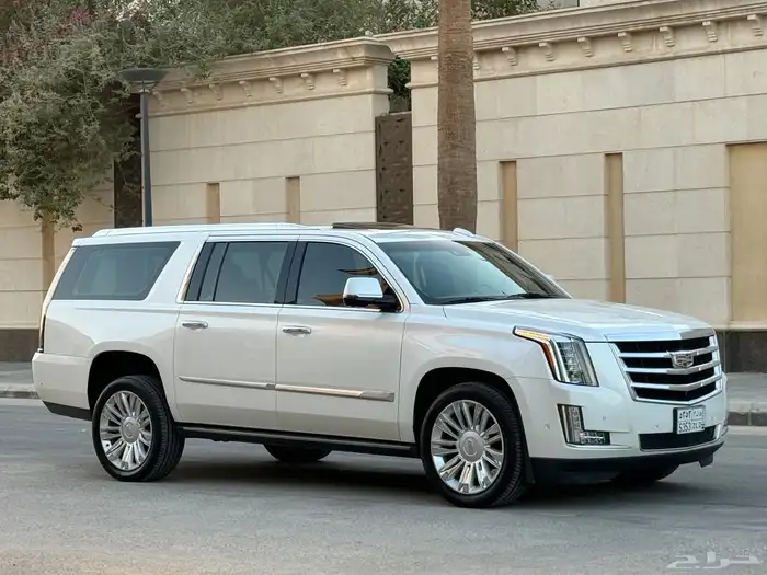 كاديلاك اسكاليد طويل موديل 2019 بلاتينيوم تشيكات وكاله 27