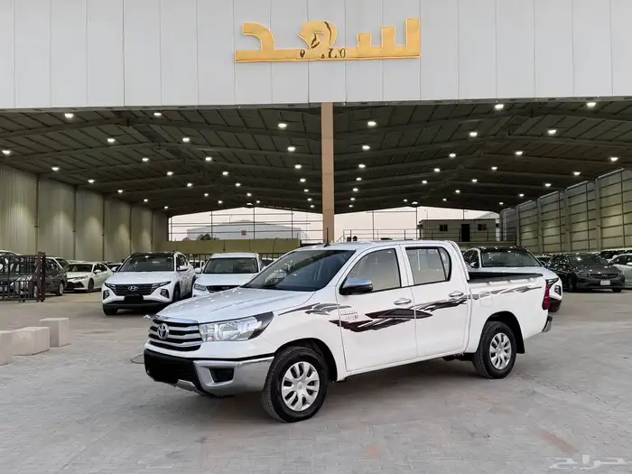 تويوتا هايلوكس 2021 ابيض ديزل GL 0