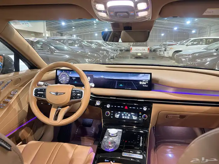 جنسس G80 برستيج 2025 عداد 25 الف وكاله سعودية 37