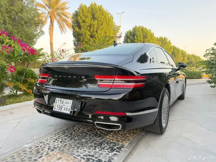 للبيع جنيسس G80 بطاقه جمركيه 2021 6سلندر 12