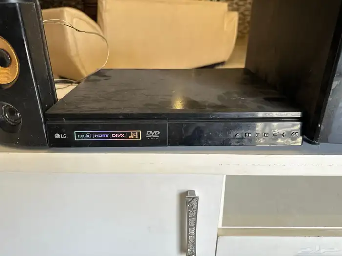 مسجل دفدي مع بلوتوث LG الاصلي شغال على الشرط مع طاولة بلازم 1