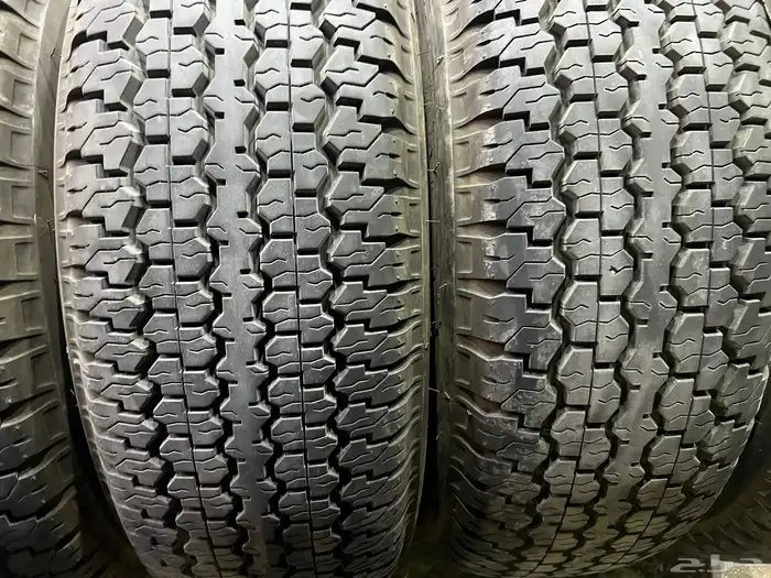 كفرات دلوب  جيب ربع رفوف مقاس 265.70.16 تاريخ 24 آخر السنه 4