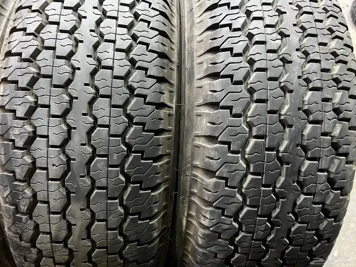 كفرات دلوب  جيب ربع رفوف مقاس 265.70.16 تاريخ 24 آخر السنه 0