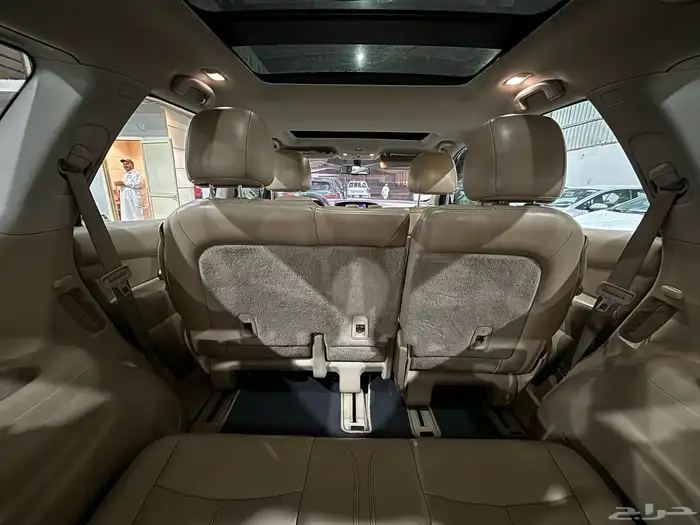 نيسان بافندر 2014 فل كامل فتحه سقف SV عائلي ثلاث صفوف 12