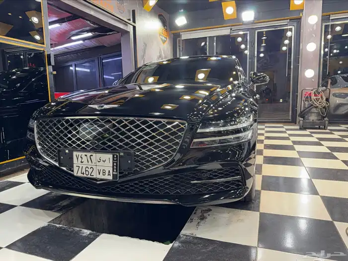 للبيع جنيسس G80 بطاقه جمركيه 2021 6سلندر 27