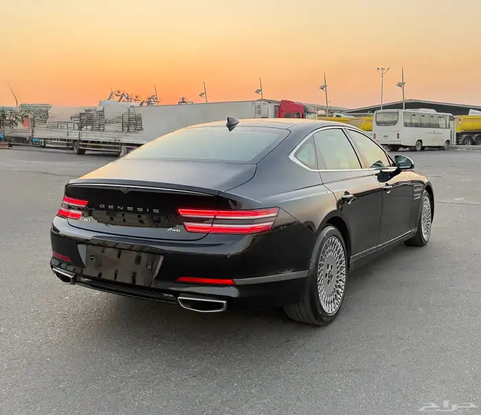 جنسس G80 بنورما 2022 - 6سلندر اعلا مواصفات وكاله للبيع 5