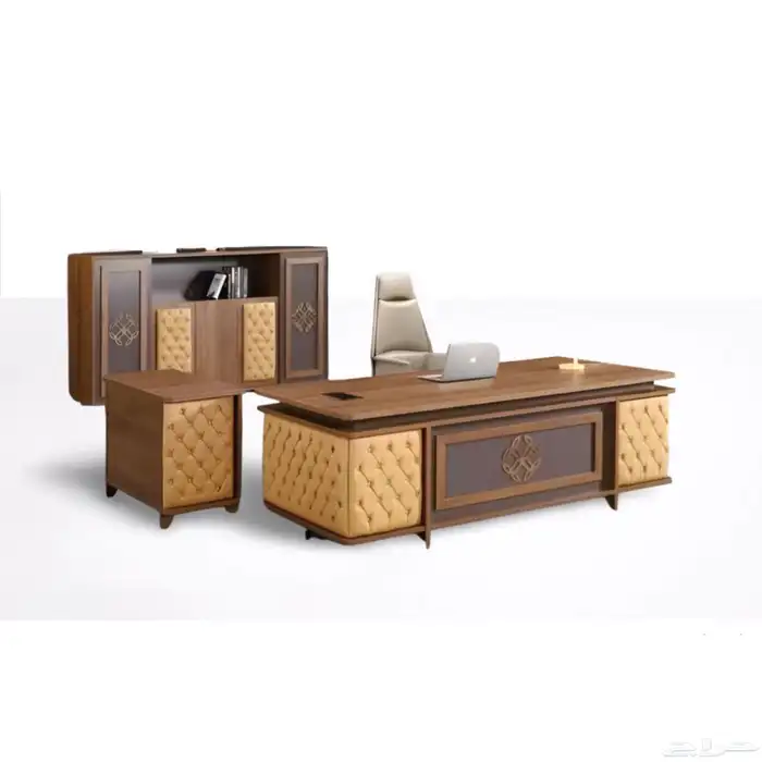 جديد مكاتب كراسي طاوله إجتماعات و مكتب طقم مدير و كنب جلد 1