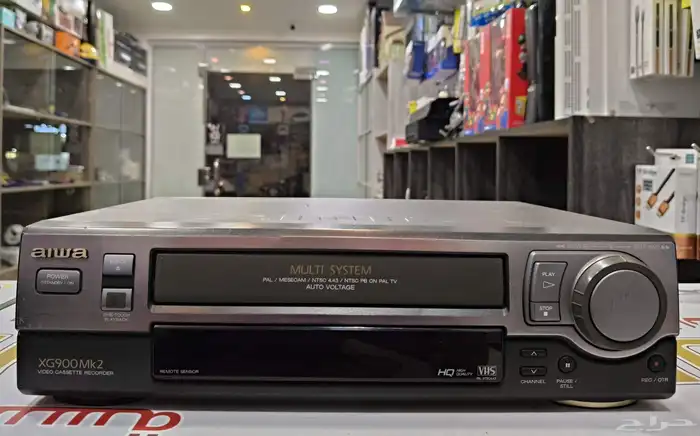 متوفر فيديو VHS ماركة aiwa ب300 ريال 0