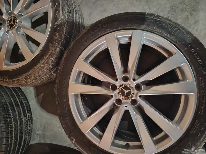 جنوط مرسديس وكالة معاالكفرات برجستون للبيع علا السوم 3