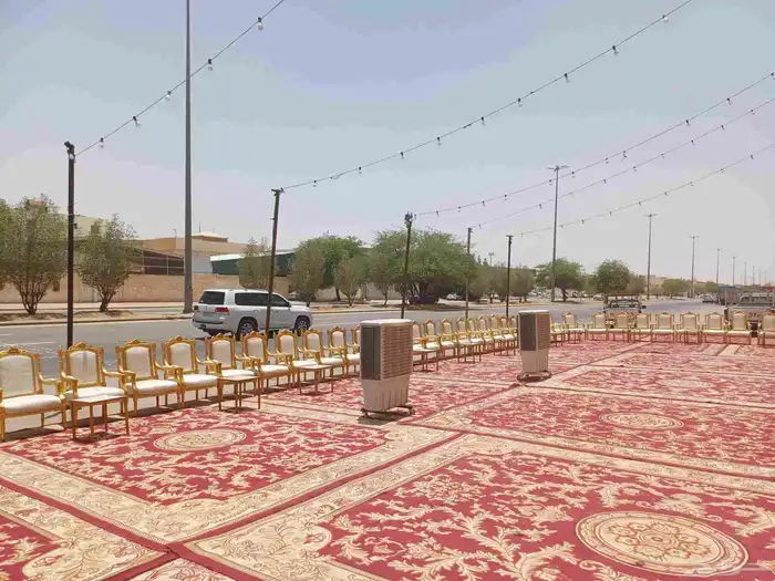 تجهيز الحفلات والمخيمات وجميع المناسبات كراسي كلاسي ودفايات 0