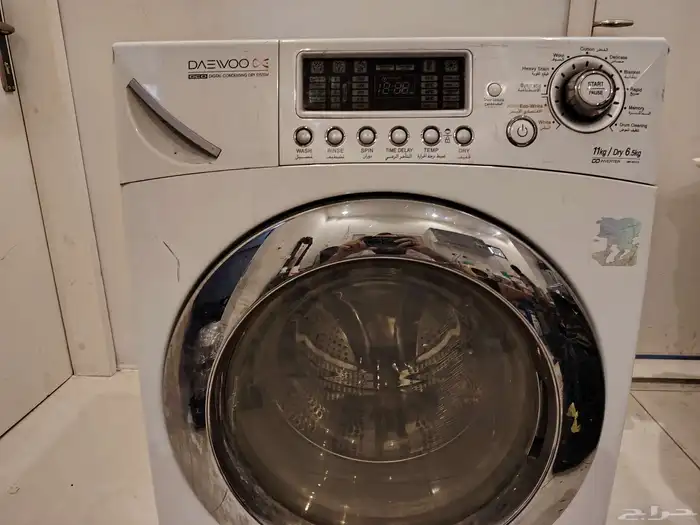 غسالة دايو فل أوتماتيك 11ك  تنشيف 6.5ك 2